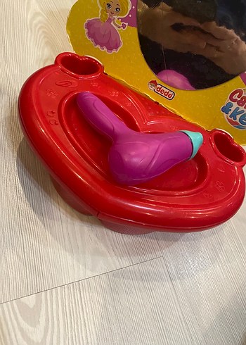 Renkli Oyuncak Makyaj ve Saç Seti - Görsel 4