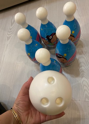 Renkli Mini Bowling Seti ve Topu Pepe Toyzz Shop Ürünü - Görsel 4