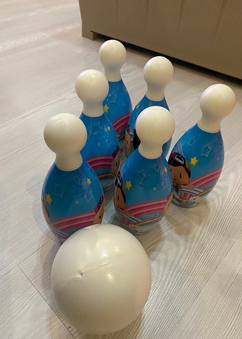 Renkli Mini Bowling Seti ve Topu Pepe Toyzz Shop Ürünü - Görsel 3