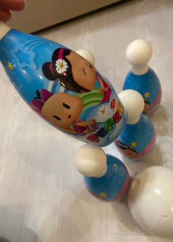 Renkli Mini Bowling Seti ve Topu Pepe Toyzz Shop Ürünü - Görsel 2