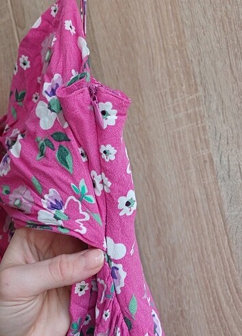 38 Beden pembe Renk Göğüs Dekolteli Elbise