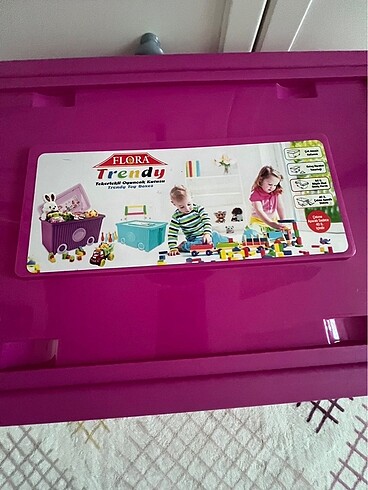 Flora 40 lt oyuncak kutusu