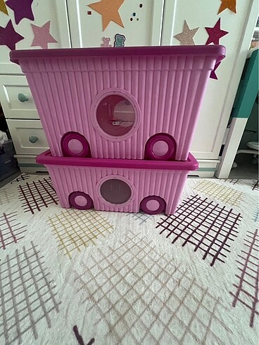 Beden Flora 40 lt oyuncak kutusu