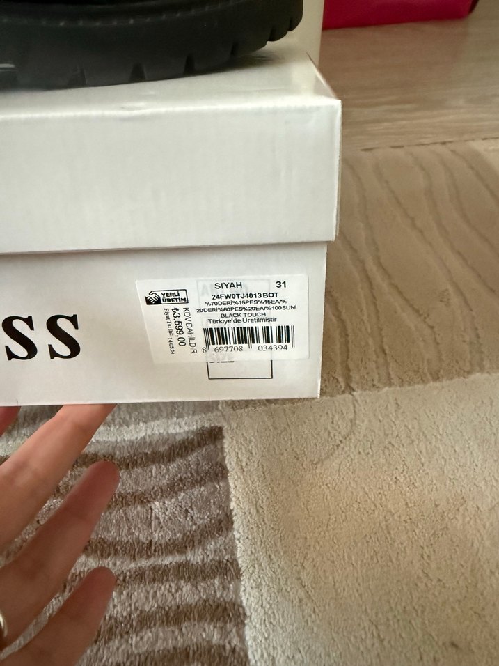 Tyess rugan 31 ayakkabi - Görsel 4