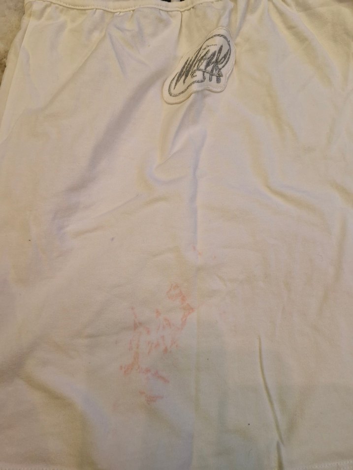 Kız Çocuk Beyaz Baskılı Kolsuz Poncho - Görsel 3