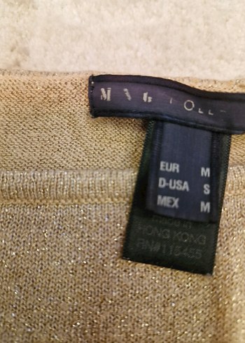 Bej Kısa Kollu Keten Kadın Tişört - Görsel 3