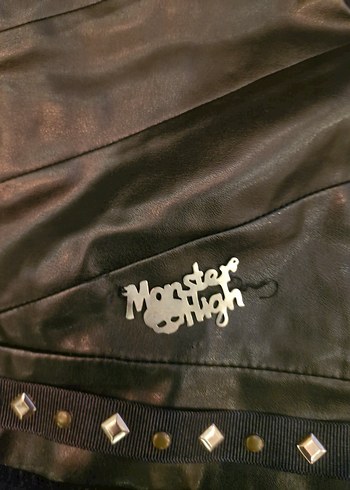 Siyah Gotik  Monster High Uzun Abiye Elbise - Görsel 2