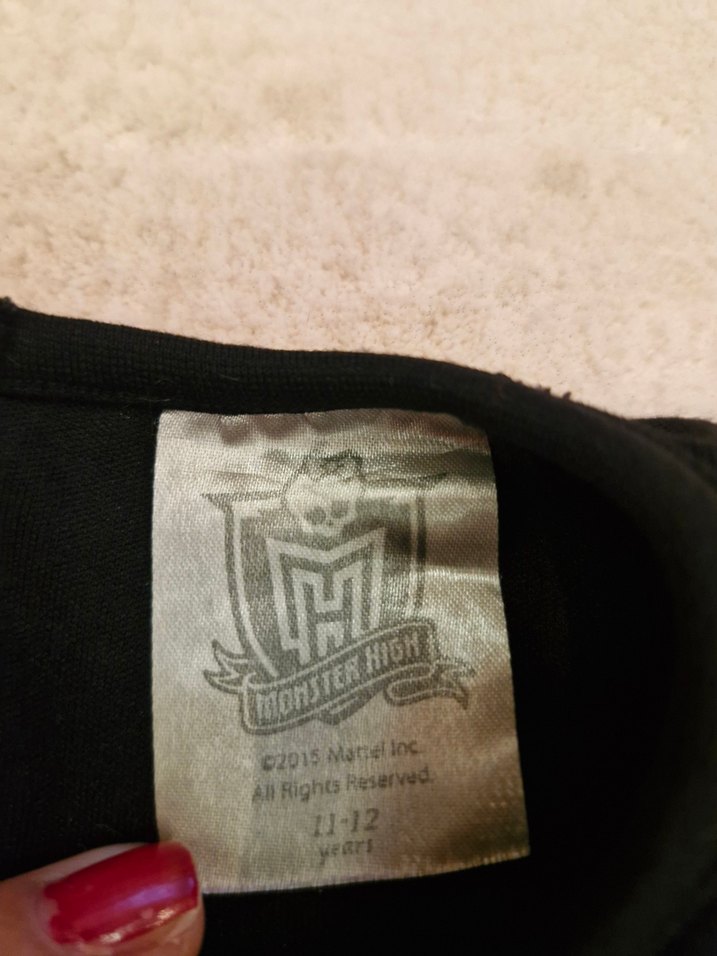 Siyah Gotik  Monster High Uzun Abiye Elbise - Görsel 3