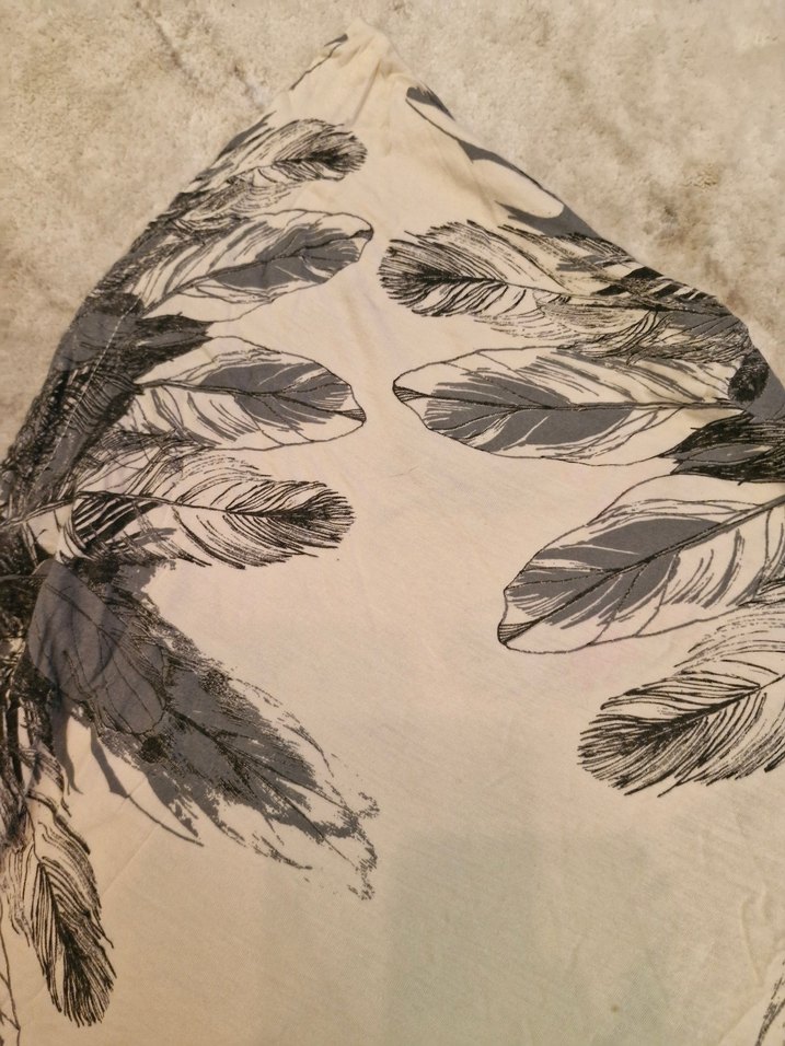 Bohem Tarzı Kısa Kollu Desenli Kadın Bluz - Görsel 2