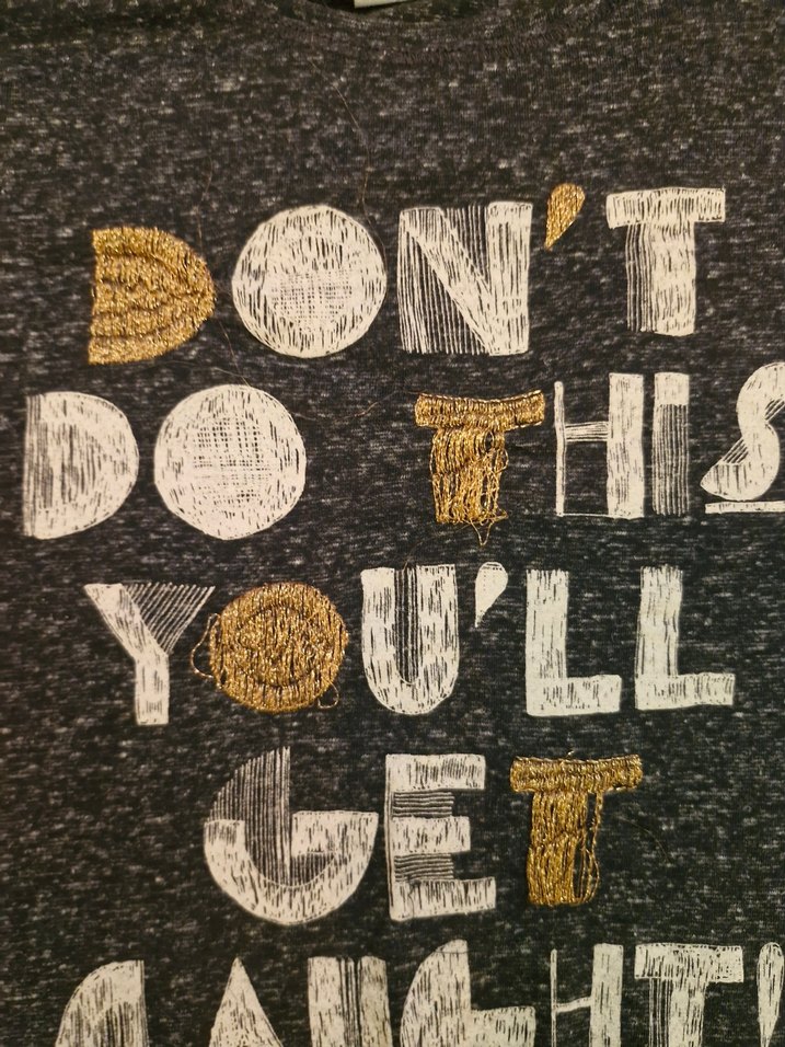 Nakışlı Zara Çocuk Uzun Kollu Bluz - Görsel 2