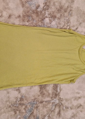 Kadın Bej Uzun Kesim Atlet - Görsel 2