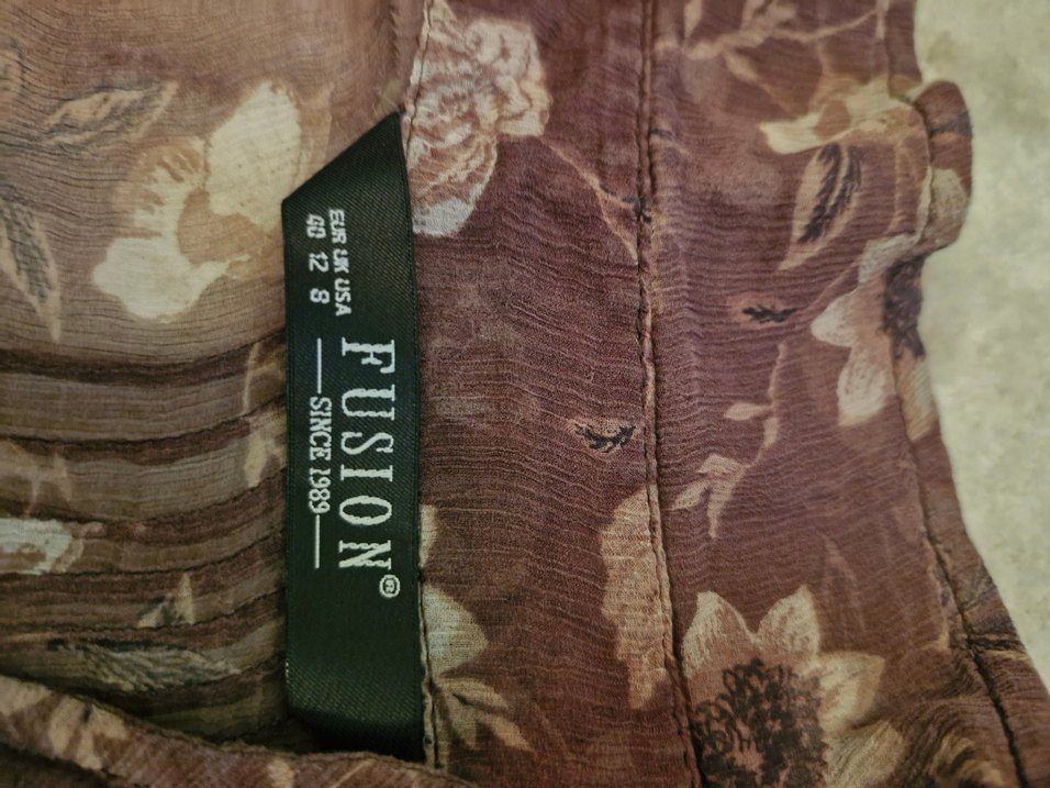 Düğmeli V Yakalı Bohem Uzun Kollu Bluz - Görsel 4