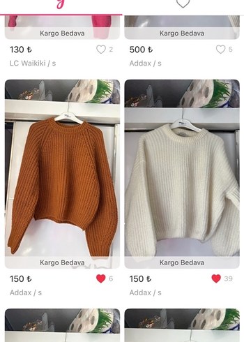 Beyaz, Örgü, Uzun Kollu Kadın Kazak
