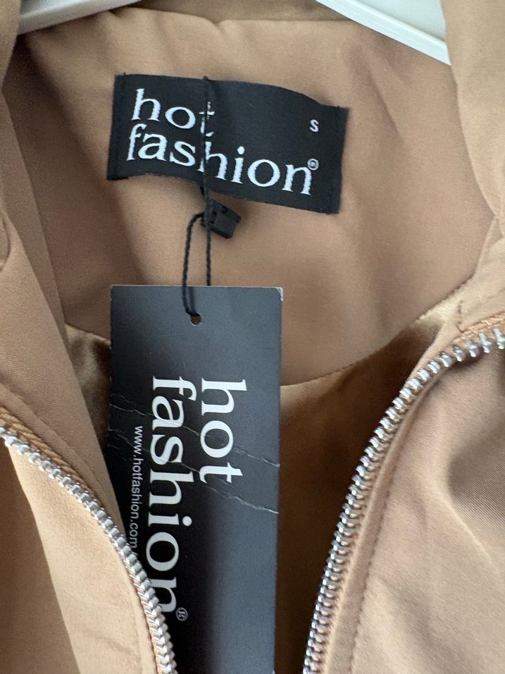 Bej Drapeli Kadın Ceket - Görsel 4