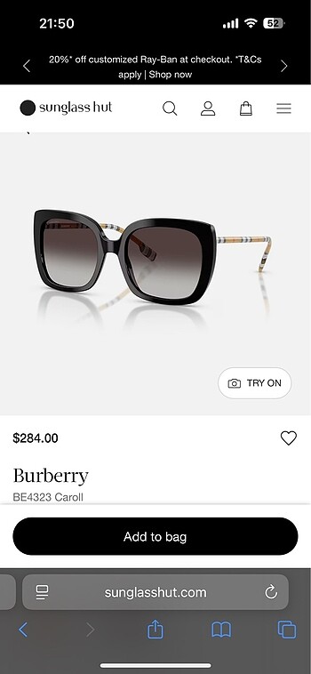Burberry Caroll B-4323
