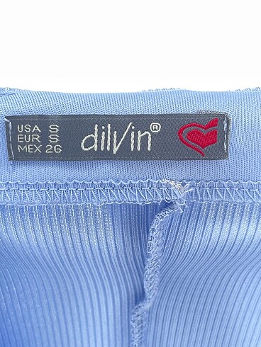 s Beden mavi Renk Dilvin Bluz %70 İndirimli.