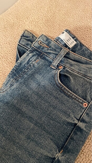 xs Beden lacivert Renk bershka jean