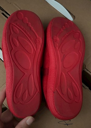 Kız Çocuk Kırmızı Minnie Mouse Ev Terliği - Görsel 2