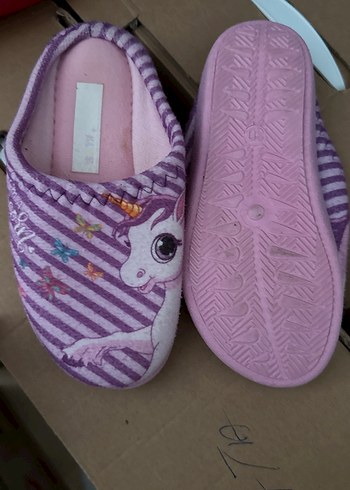 Unicorn Kız Çocuk Ev Terliği - Görsel 2