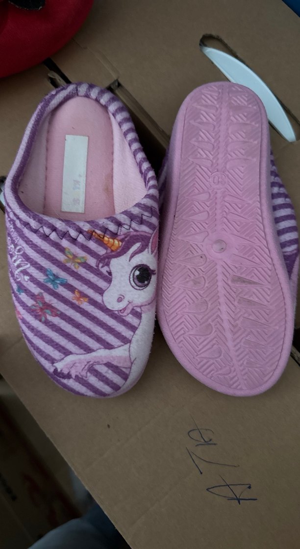 Unicorn Kız Çocuk Ev Terliği - Görsel 2