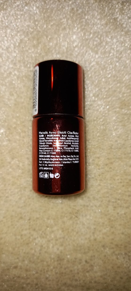 Mara Mirror Effect Bakır Oje - Görsel 2