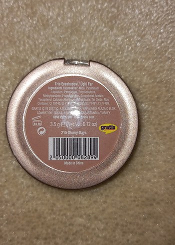 Diğer Beaulis Shine Color Trio Göz Far Paleti