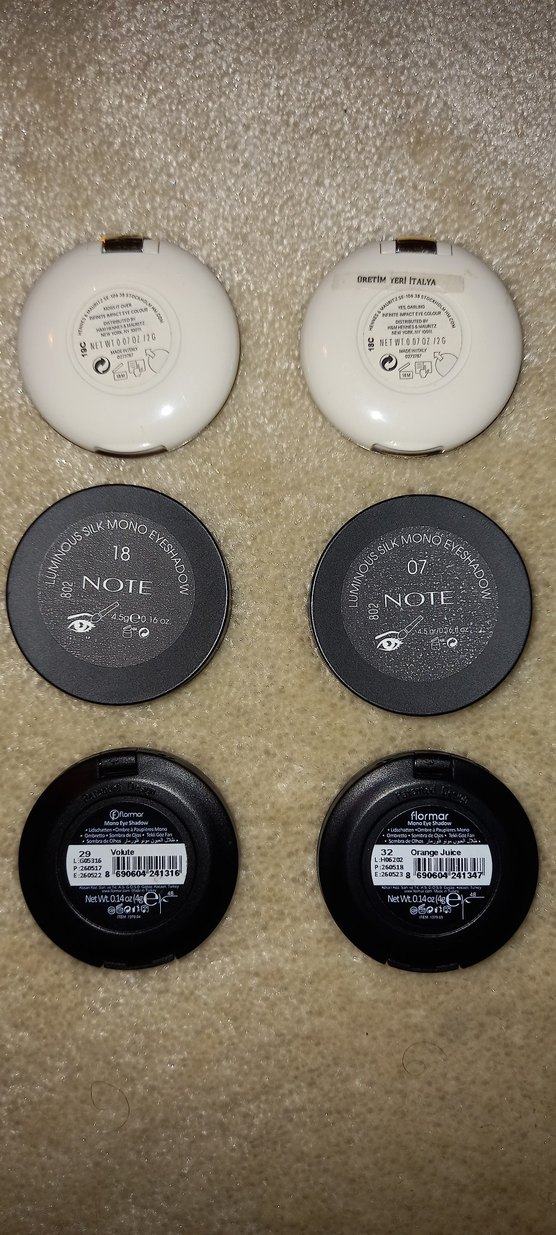 H&M, Note, Flormar Tekli Göz Farları - Görsel 2