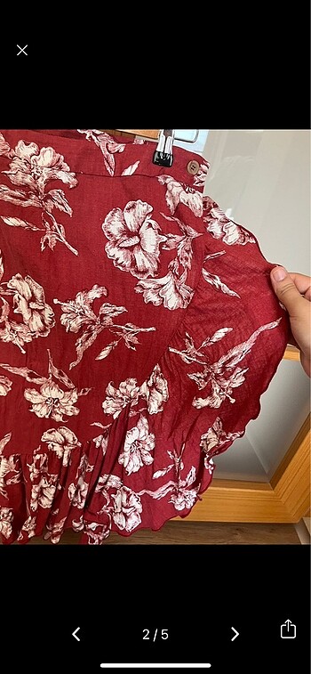 Zara Çiçekli elbise