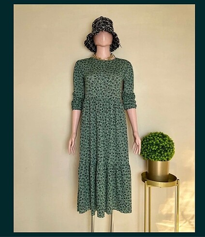 Zara Zara midi boy elbise