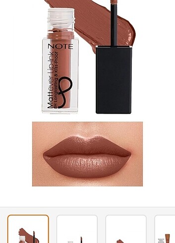 Note mat lip ink 02 sunset sand
