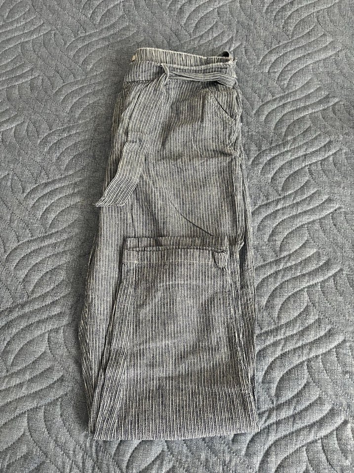 Colins Gri Çizgili  Pantolon - Görsel 2