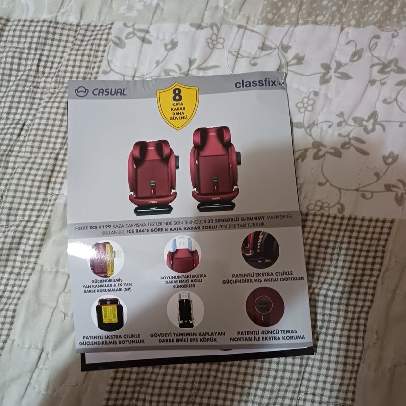 Gri Çocuk Oto Koltuğu - Görsel 4