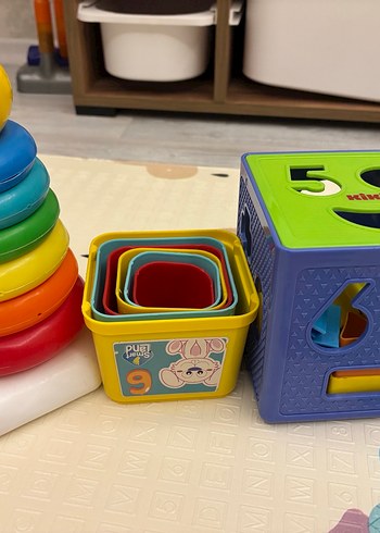 Renkli Eğitici Oyuncak Seti - Görsel 2