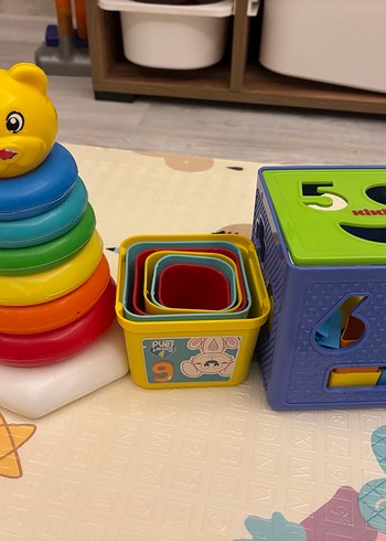 Renkli Eğitici Oyuncak Seti - Görsel 6