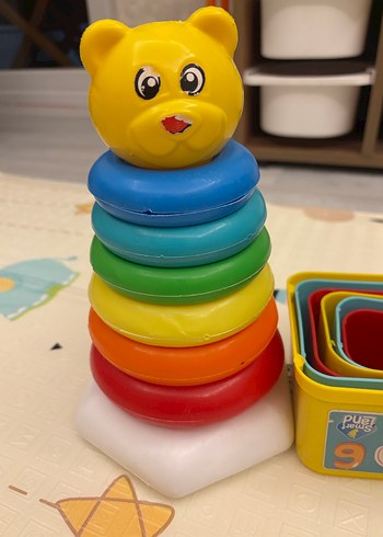 Renkli Eğitici Oyuncak Seti - Görsel 3