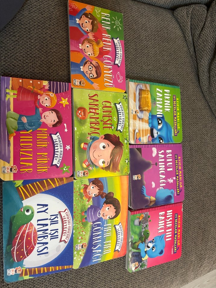 Sincap kitap Çocuklar için Renkli Masal Kitapları Seti - Görsel 2