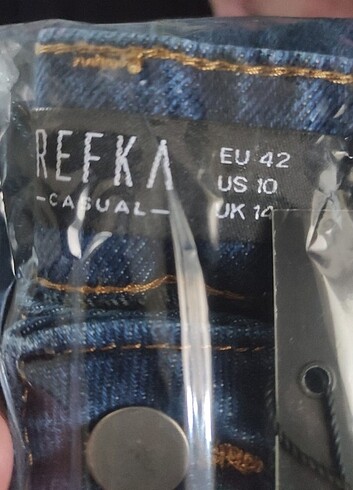 42 Beden Refka kot pantolon 