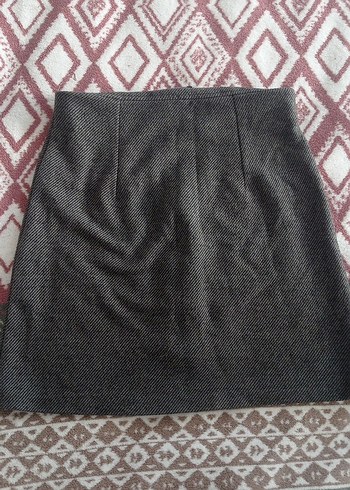 Trendyol Fermuarlı Mini Etek - Görsel 3