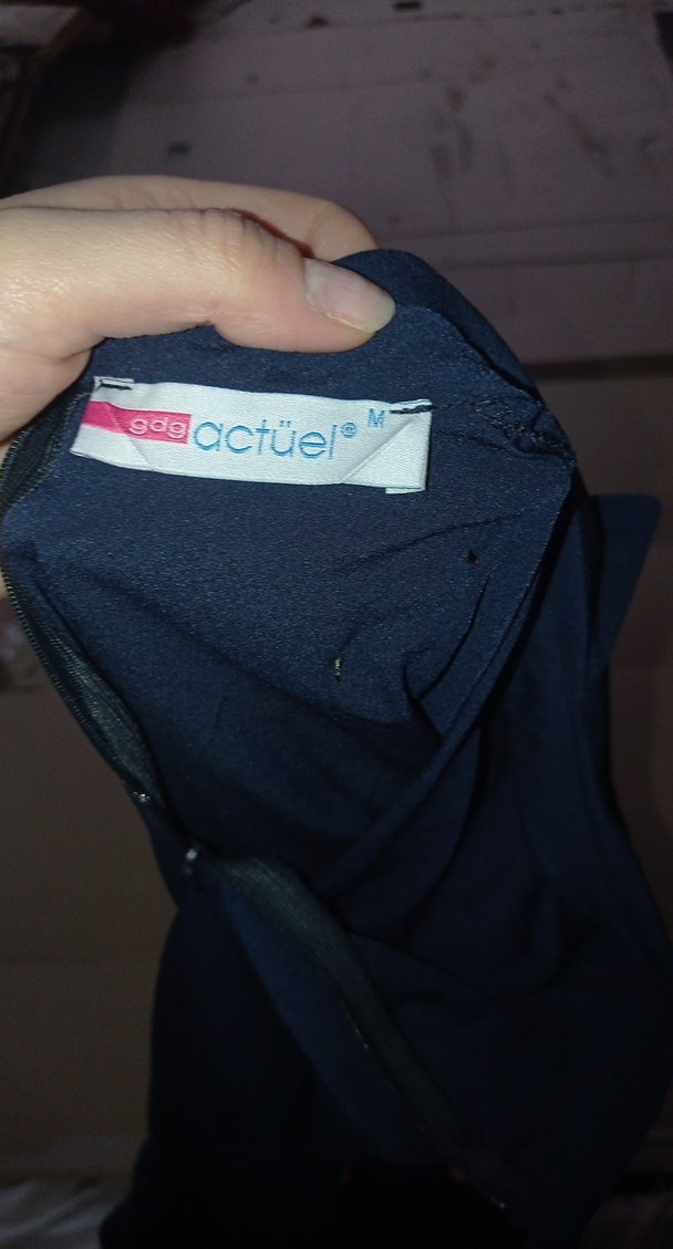 Kadın Lacivert Çiçek detaylı elbise - Görsel 2