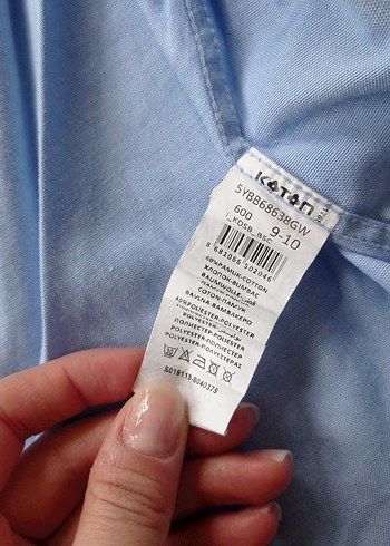 Koton Mavi Gömlek - Görsel 3