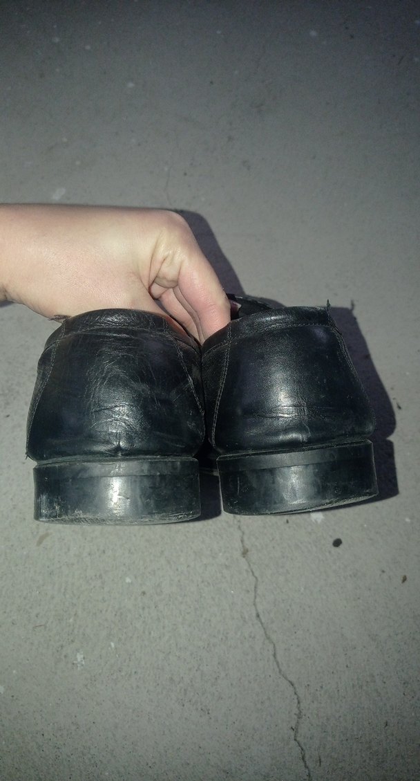 Siyah Deri Erkek Klasik Ayakkabı - Görsel 4