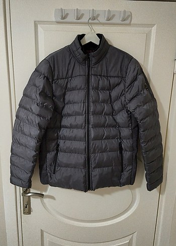 İgs Marka Gri Erkek kapitone Mont - Görsel 2