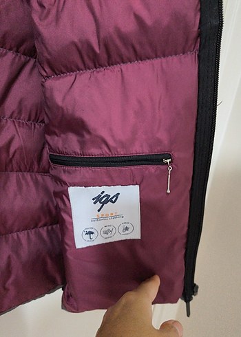 İgs Marka Gri Erkek kapitone Mont - Görsel 9