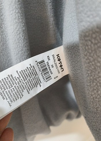 Gri kadın şişme Mont - Görsel 6