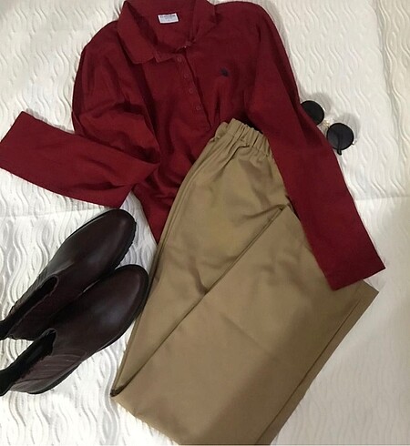 Beli lastikli pantolon - Görsel 4