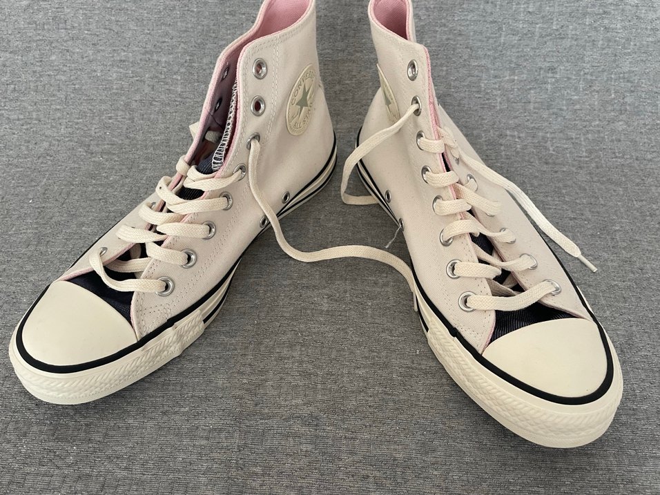 Converse Beyaz Pastel Renkli Fermuarlı Spor Ayakkabı - Görsel 2