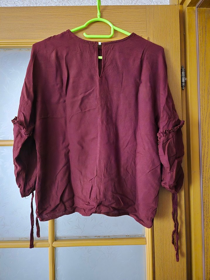 Bordo  Bluz - Görsel 3