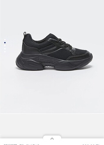 Lc waikiki siyah spor ayakkabı 