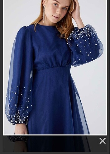 Manuka Organze Abiye - Görsel 2