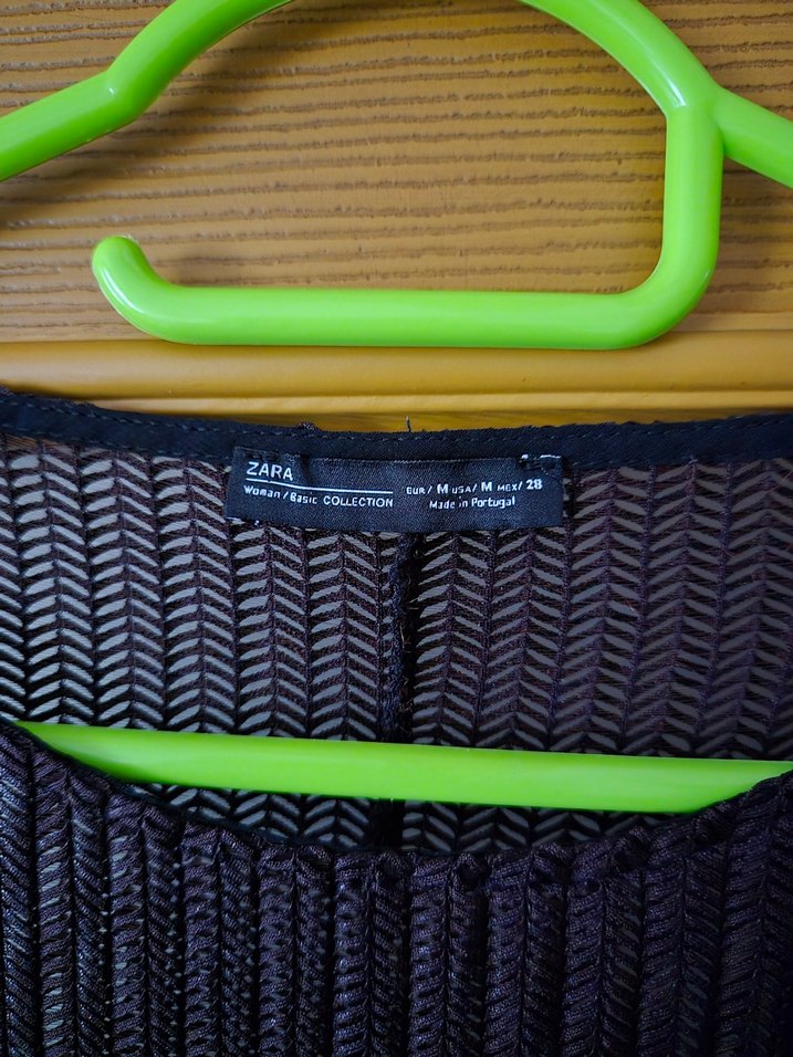 Zara kısa kol Bluz - Görsel 4